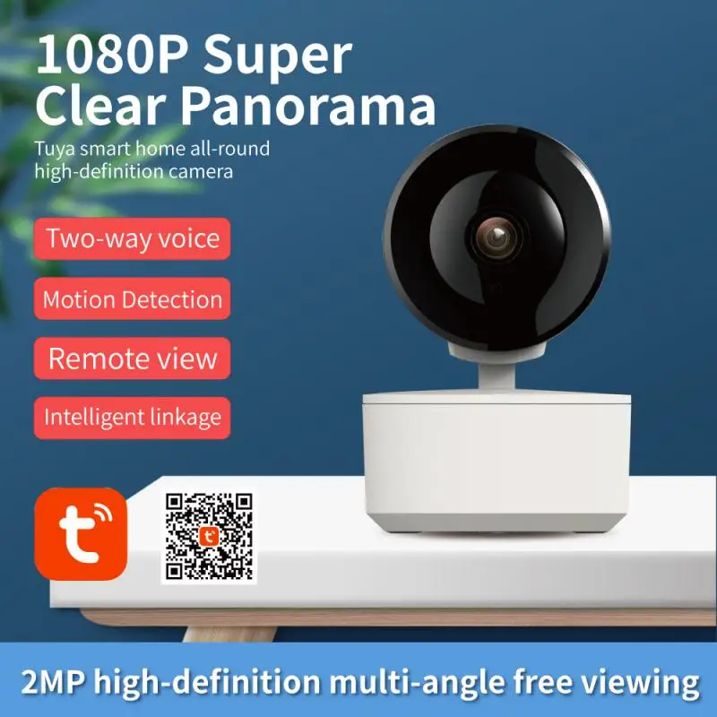 Tuya Smart Wifi  Ip Camera 1080P Smart Home Security Automatic Tracking Motion Detecting Voice Intercom Indoor Baby Monitor