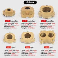 Boîte de cuisson multi-tailles pour prothèses dentaires, cuve de cuisson pour laboratoire dentaire, boîte de stérilisation pour compresses dentaires, cuve de cuisson en cuivre zingué pour rééquipement dentaire 4