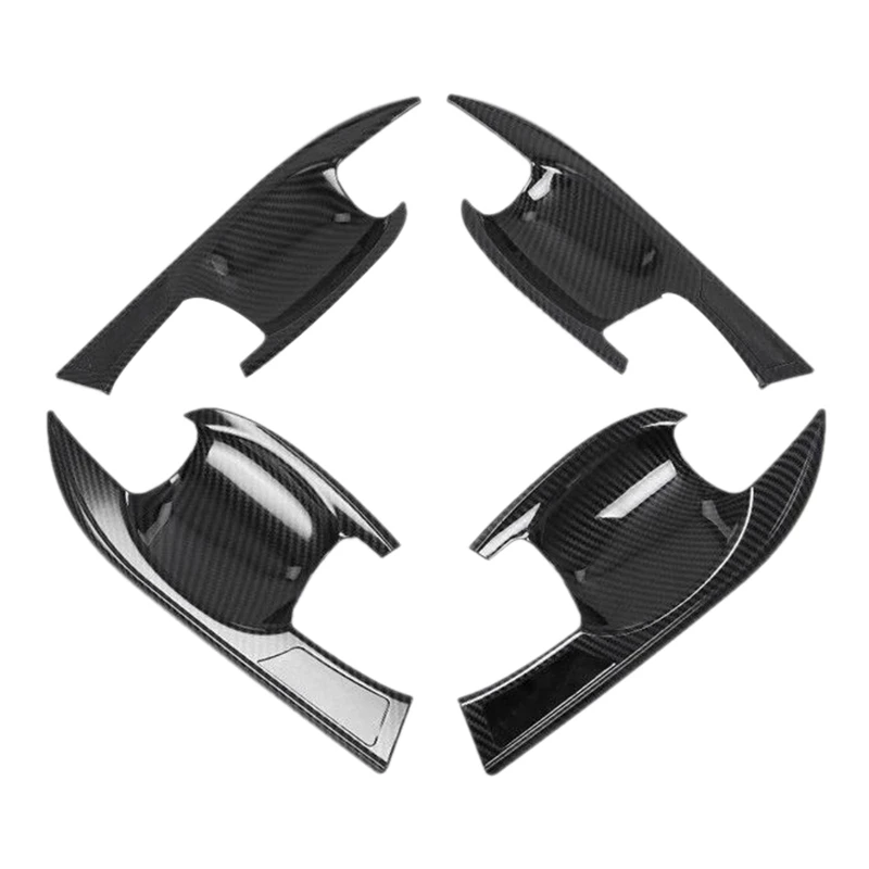 

Отделка для автомобильной наружной ручки из углеродного волокна для Mitsubishi Xpander 2018-2020