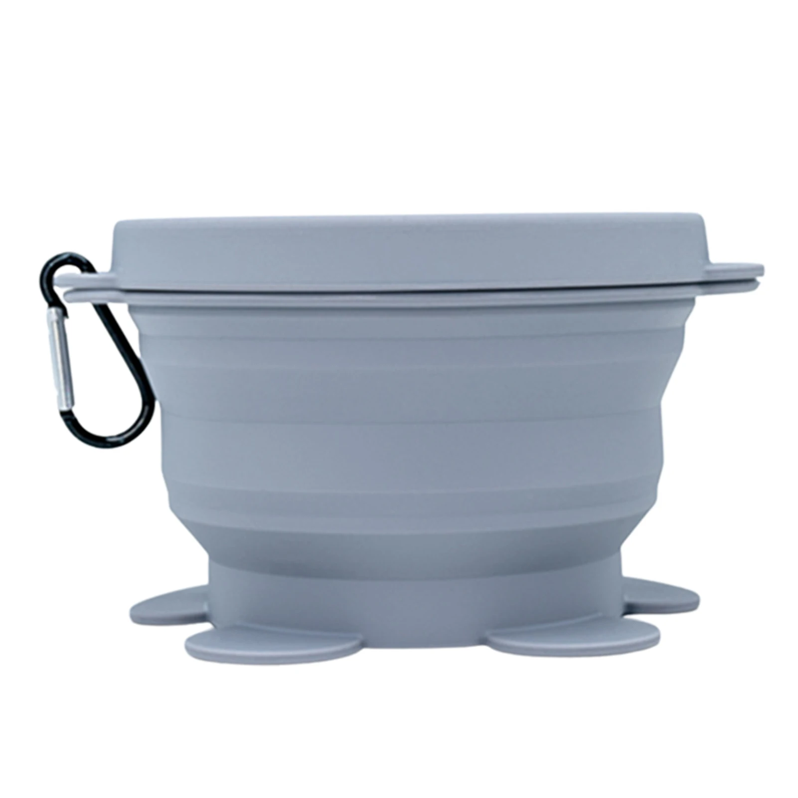 

Складные чаши для домашних животных, портативная всплывающая миска с зажимом для прогулок, Путешествий, Походов