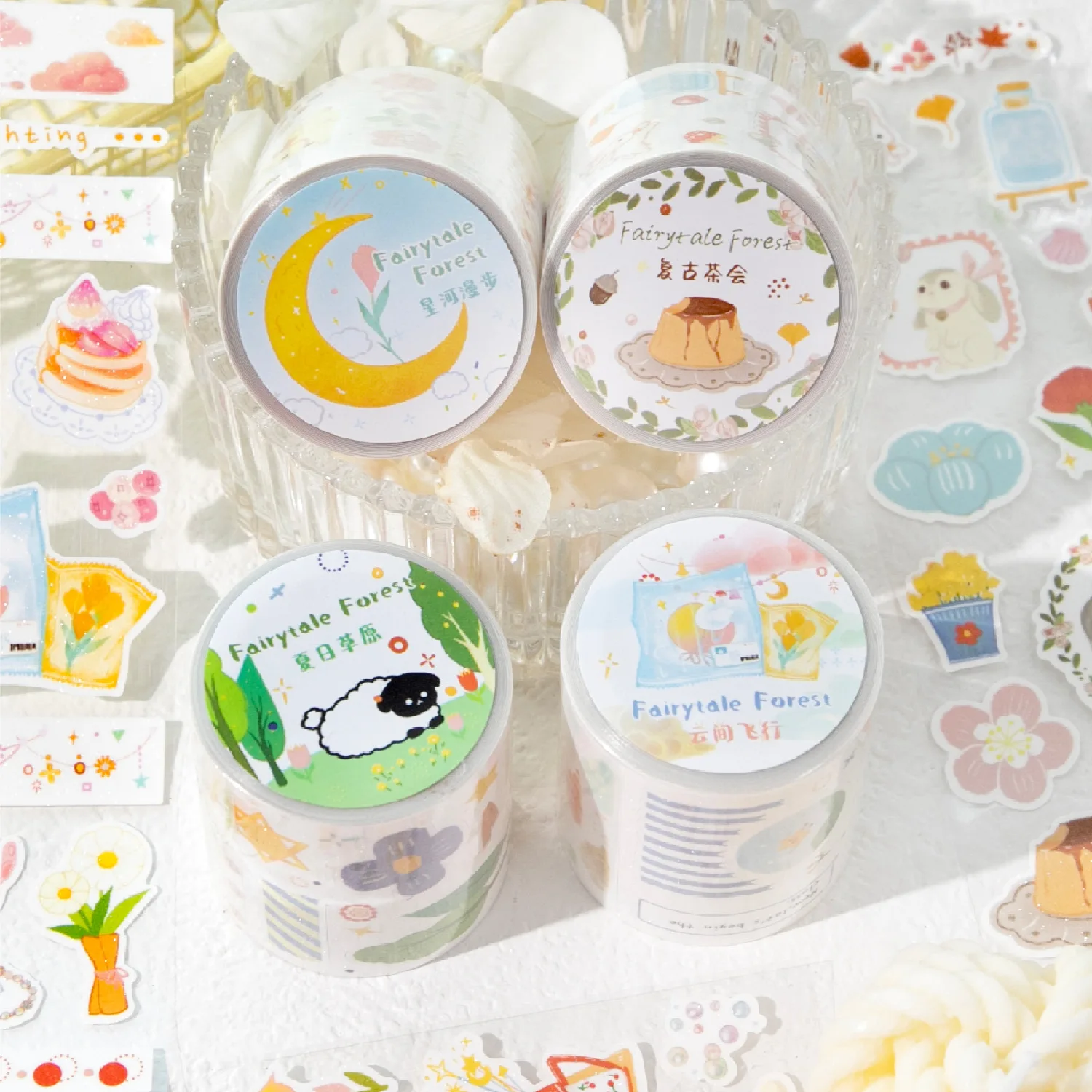 1pcs DIY 장식 접착 테이프 일본 사막 여행 와시 테이프 마스킹 테이프 스티커 문구