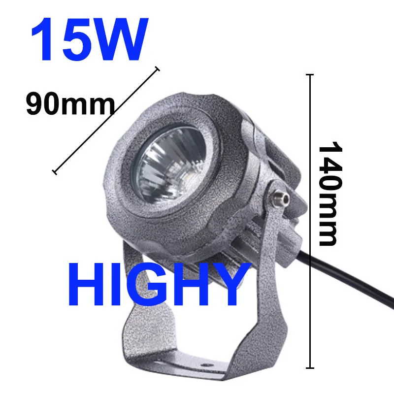 thumbnail image 1 of Lámpara de césped para jardín COB de nuevo estilo, 220 V, 110 V, 24 V, luz LED para exteriores, 20 W, 30 W, 40 W, focos impermeables para paisajes y caminos, 1 of 5