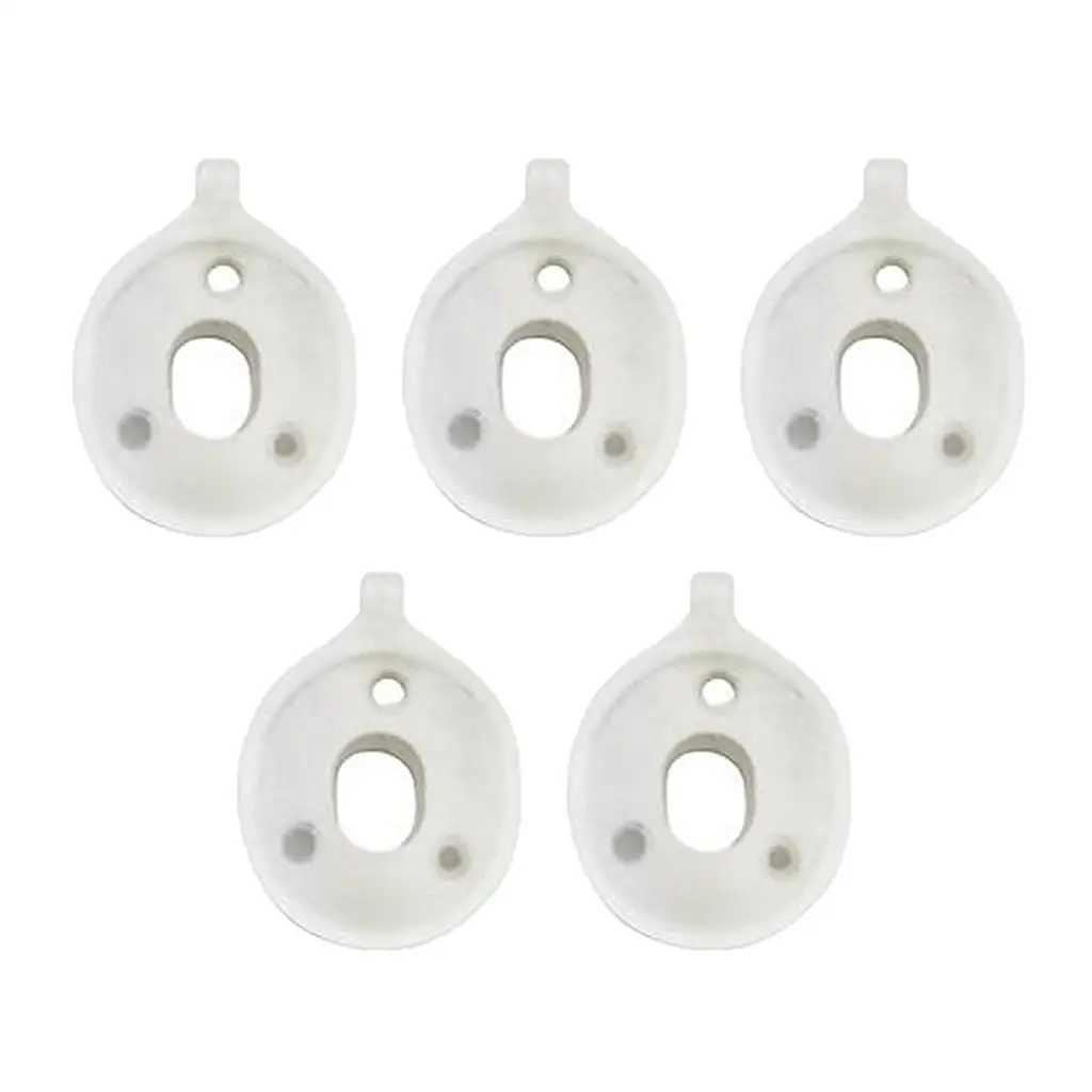 5 Plastic Tenor Piston Spring Holder Instrument Part Set 17.5x13.5mm