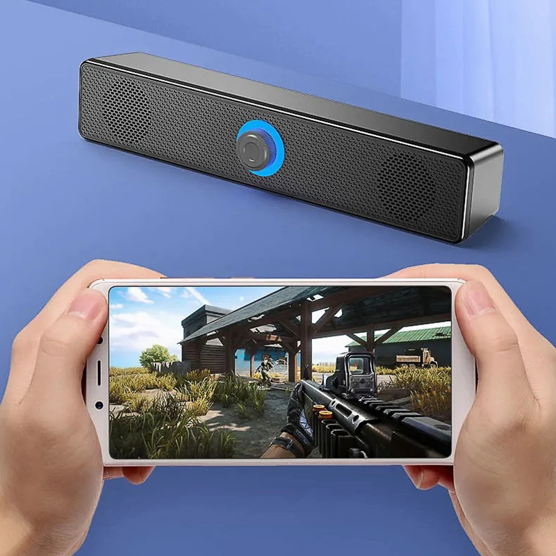 홈 시어터 사운드 시스템 서라운드 사운드바, 유선 및 무선 블루투스 스피커, USB 전원, TV PC 노트북 게임용 뮤직박스
