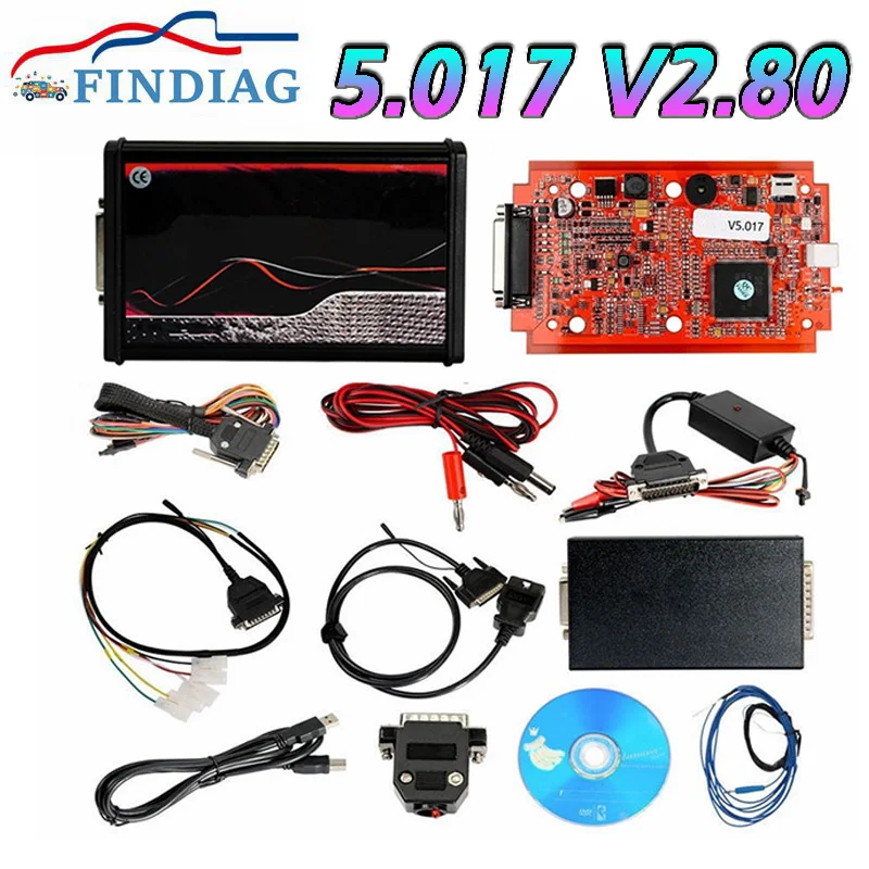 Online V2.80 Eu Red Ktag V7.020 4 Led 2.25 Sw Online Kess V5.017 K-Tag 7.020 Master Kess 5.017 Obd2 Tuning Ecu Programmer