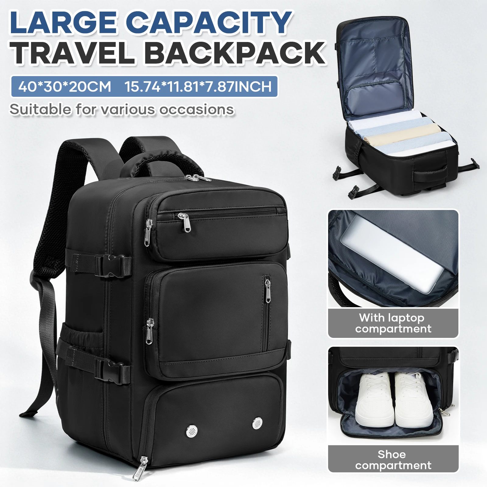  slider image of Ryanair Cabin Bag 40x30x20,