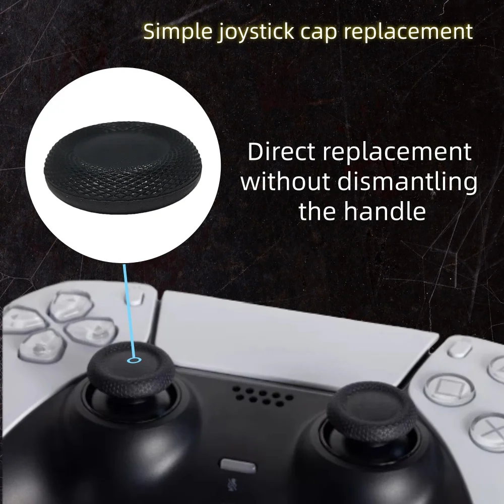 K-SILVER JS13 PRO+TMR Joystick with Stick Cap for PS5 Game Controller ...