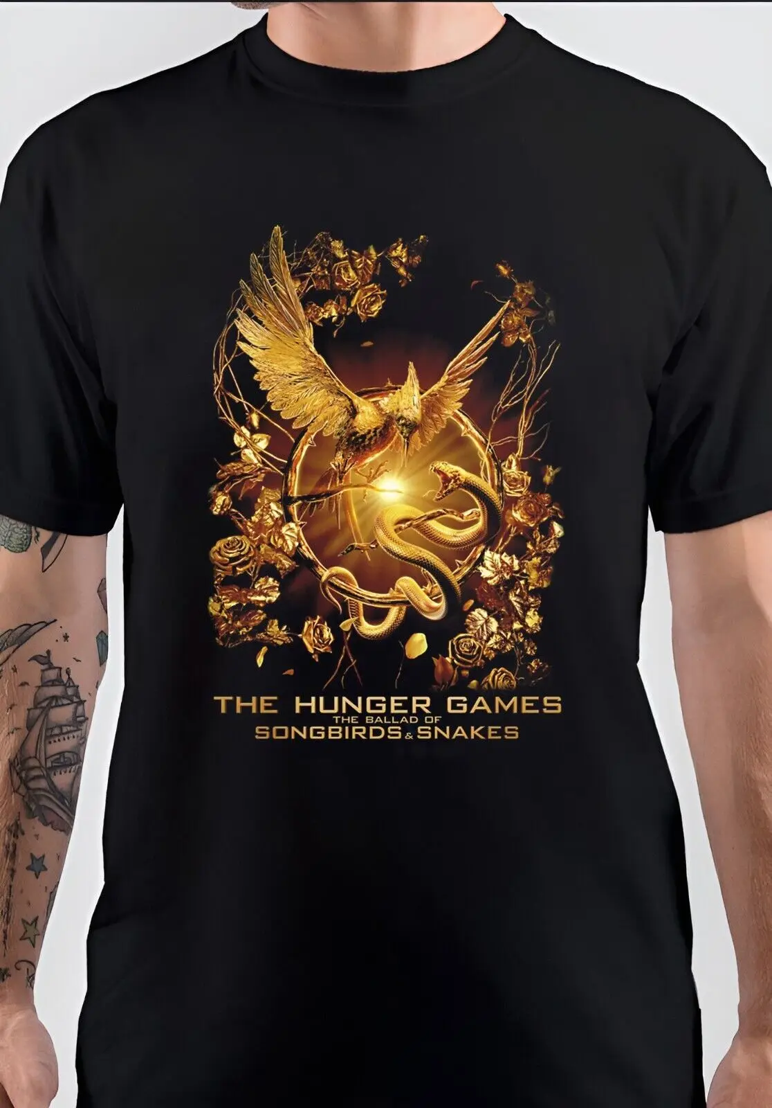 Nwt A Ballad Of Songbirds And Serpenti The Hunger Games T-Shirt Unisex