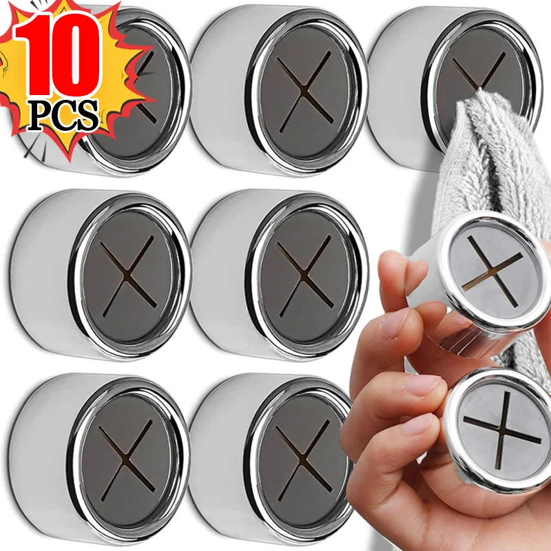 

Самоклеящиеся держатели для полотенец, настенный органайзер для ванной комнаты, аксессуары для чайных полотенец, без перфорации, кухонные тряпки, зажимы для ткани