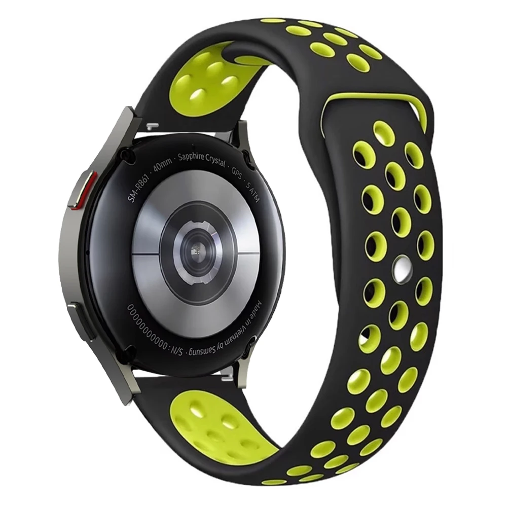 Sport Silicone Bracelet – Premium Watch Strap Replacement (20mm/22mm)