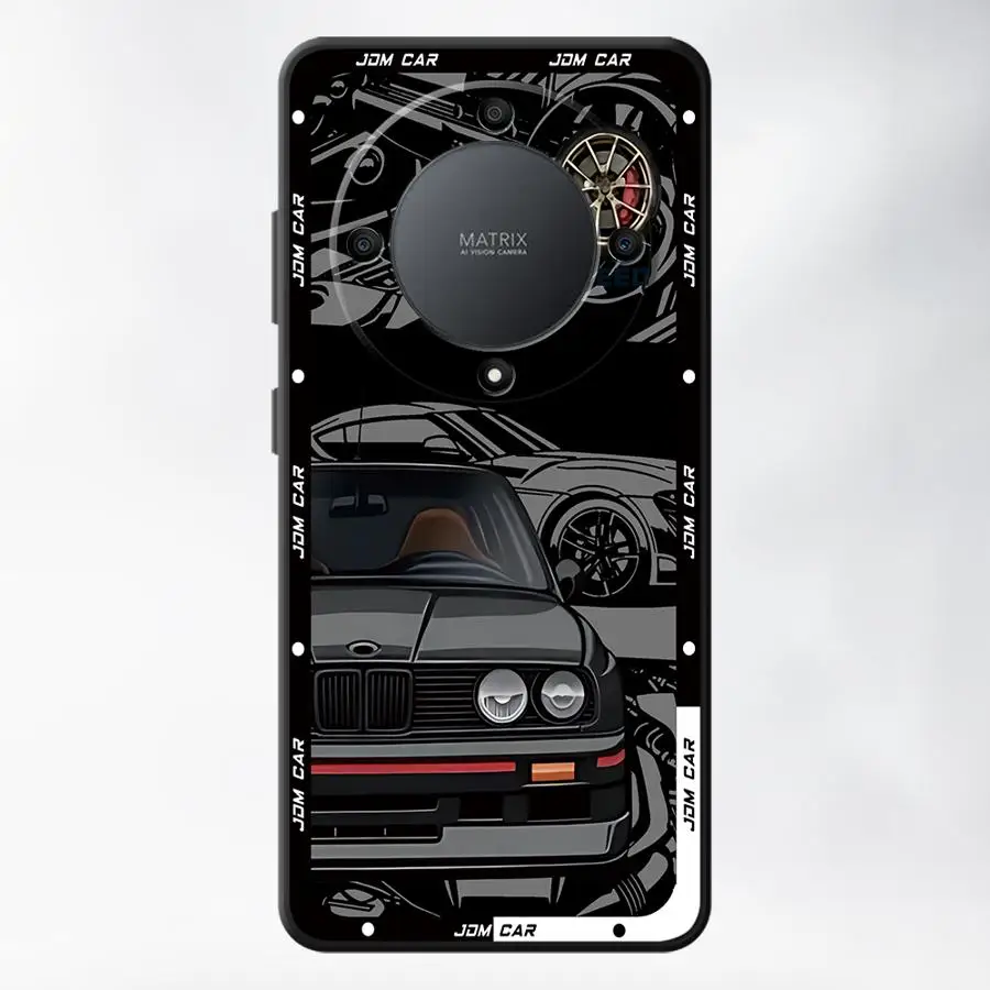 Soft Shell Case with Japan JDM Sports Car Design