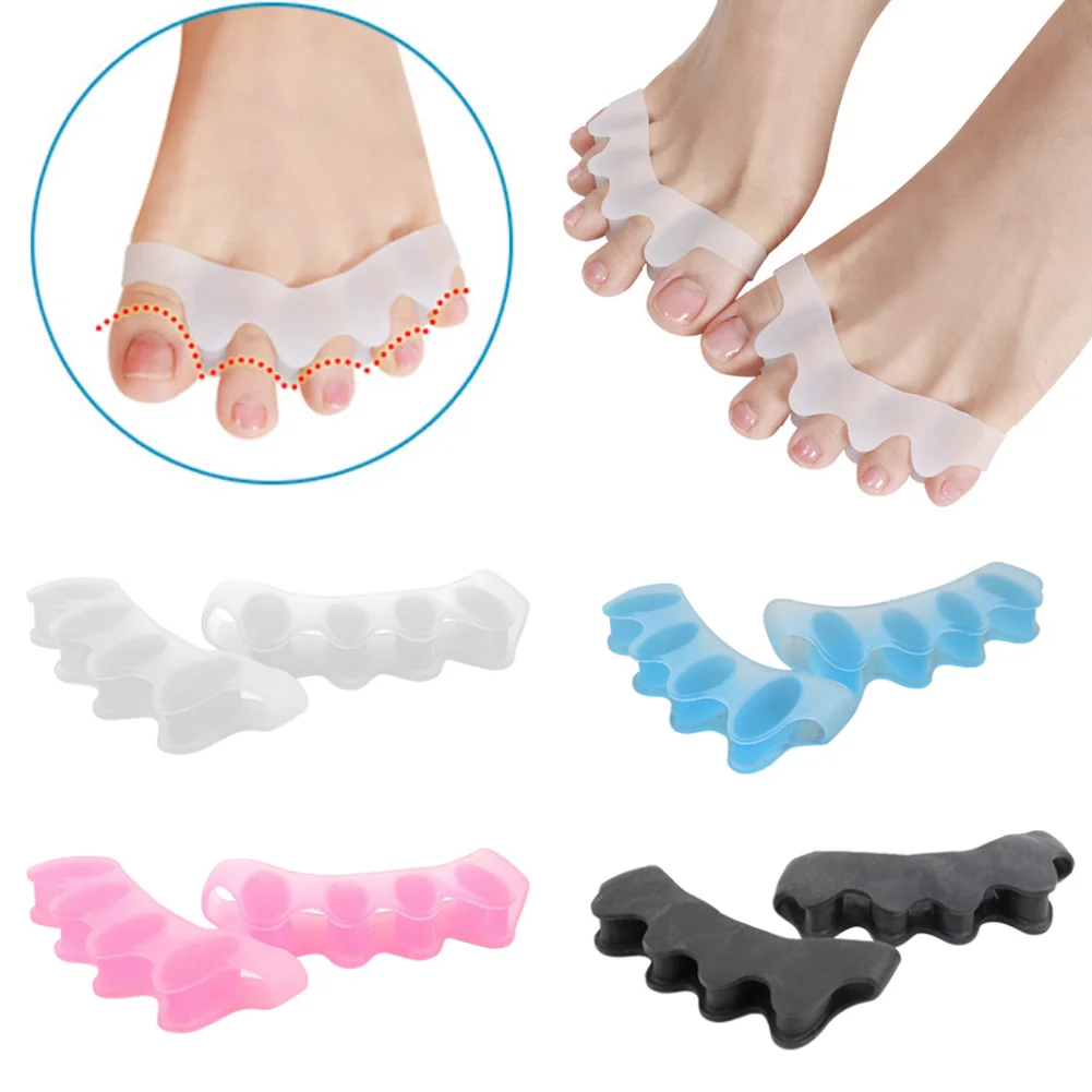 2pcs Hallux Valgus Corrector Toe Separator Stretchers Straightener Spreader