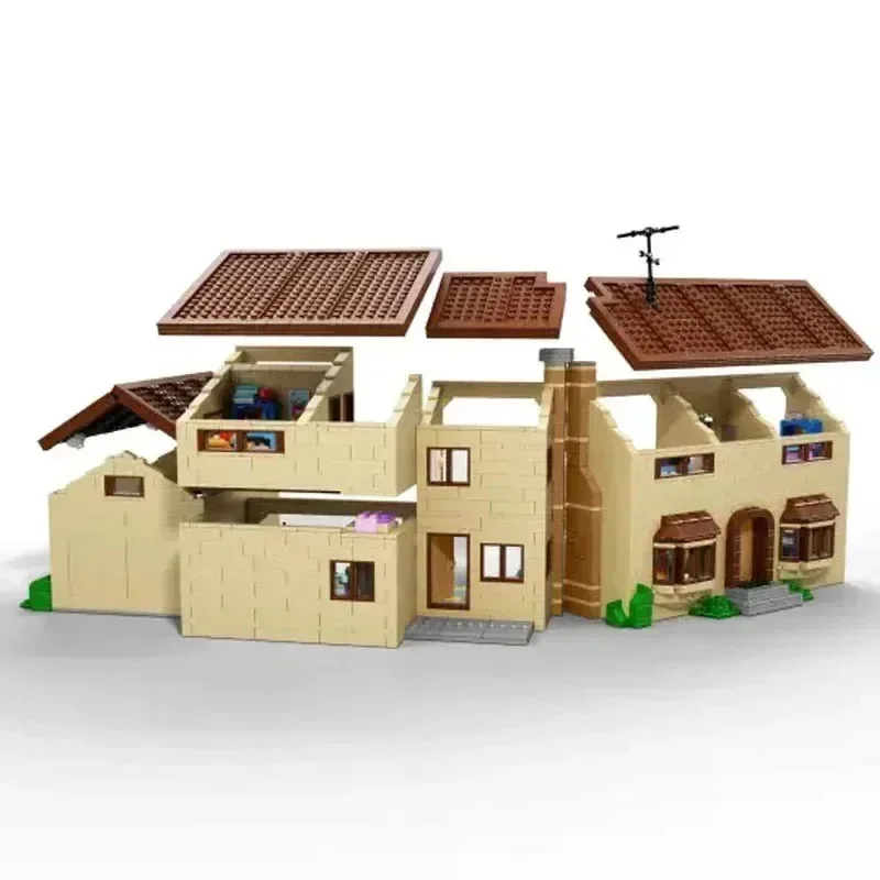 2580 PCS Building Block Toys The Simp House Compatible Bricks Education Toy
