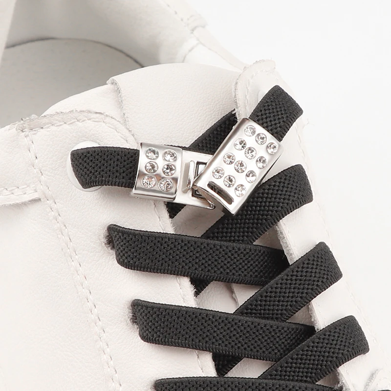 

Новинка 2023, магнитные бриллиантовые эластичные шнурки для обуви без галстуков, ширина 8 мм, без галстука