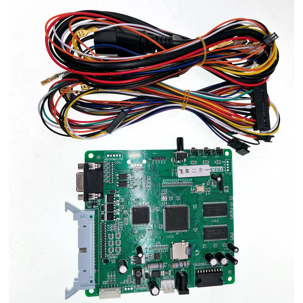 

Аркадная игра, доска PCB, видео, пожарная машина с проводным кабелем для самостоятельной сборки, детский толкатель для монет, оборудование для развлечений
