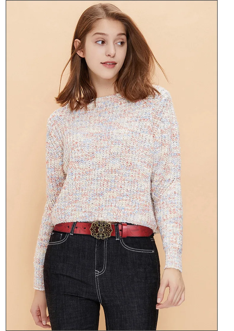 (Direktverkauf ab Werk) Vielseitiger Rindsledergürtel mit Vintage-Sonnenblume für Damen, Dekoration, modischer Jeansgürtel – Detail 3