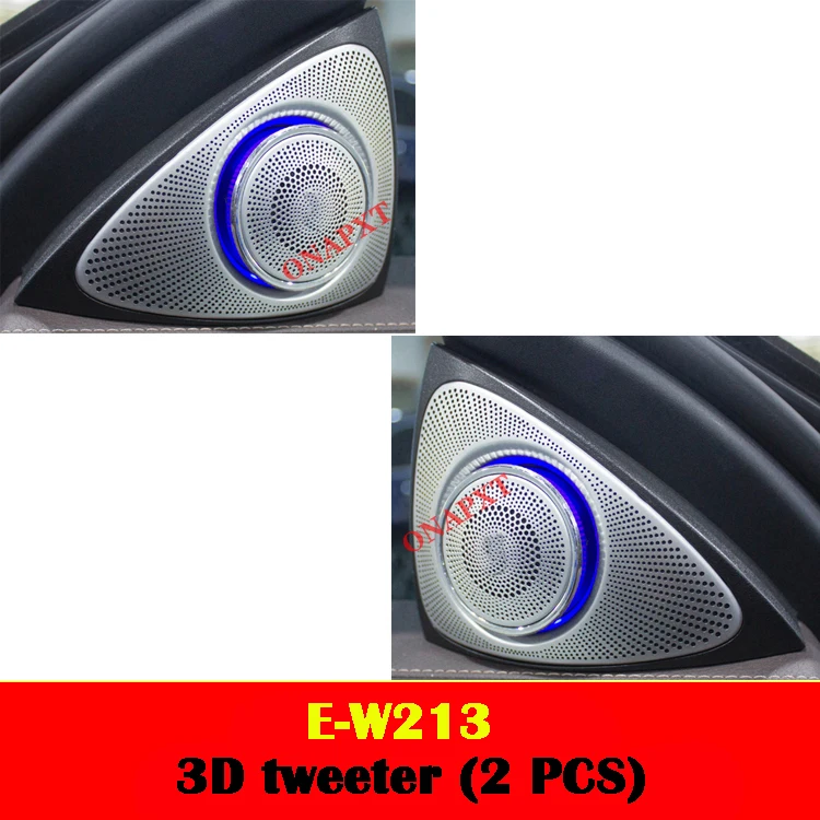 

LED Ambient Light Ceiling Lamp Air Vents For Benz E-Class Coupe CLS AMG W213 W238 W257 E200 E300 E400 E53 E43 3D Tweeter Speaker