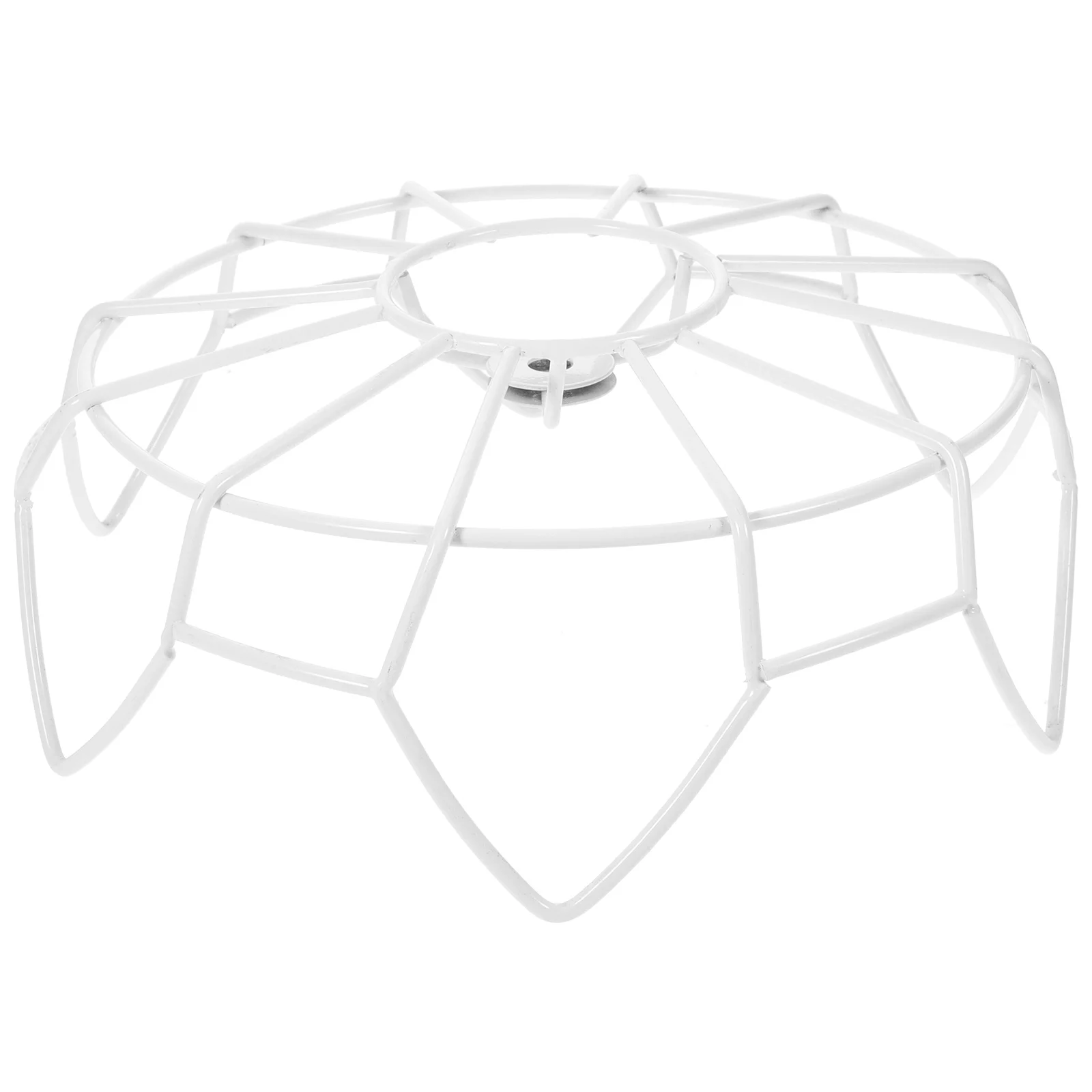 

Lamp Shade Frame Lamp Guard Clamp Metal Lampshade Rack Vintage Pendant Light Cover Decorative Wire Lamp Shade Ceiling Light