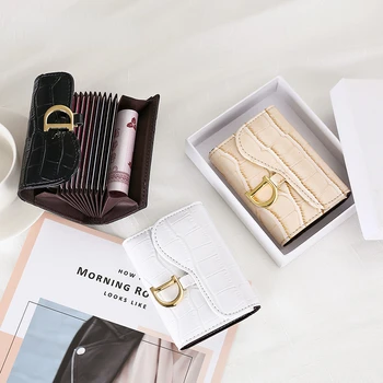 Women Short Wallet Small Fashion Luxury Brand Leather Purse Ladies Card Bag for Women Clutch Female Purse Money Clip Wallet 2023 1