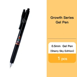 Premium Retractable Gel Ink Pen Set - Fine Point, Quick - Drying, Smooth Writing, Portable Gift Collection (1pc black)
