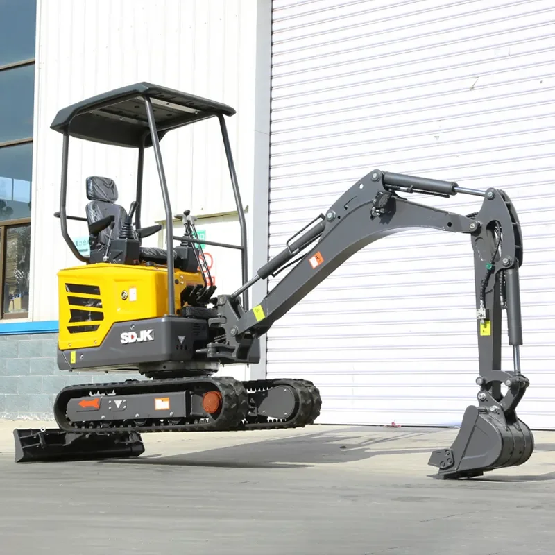 Cina Mini Escavatore 1 Ton 1.8 Ton 2 Ton Escavatore Compatto Piccolo Escavatore Ce Epa Euro 5 Prezzi All'Ingrosso Con Benna In Vendita