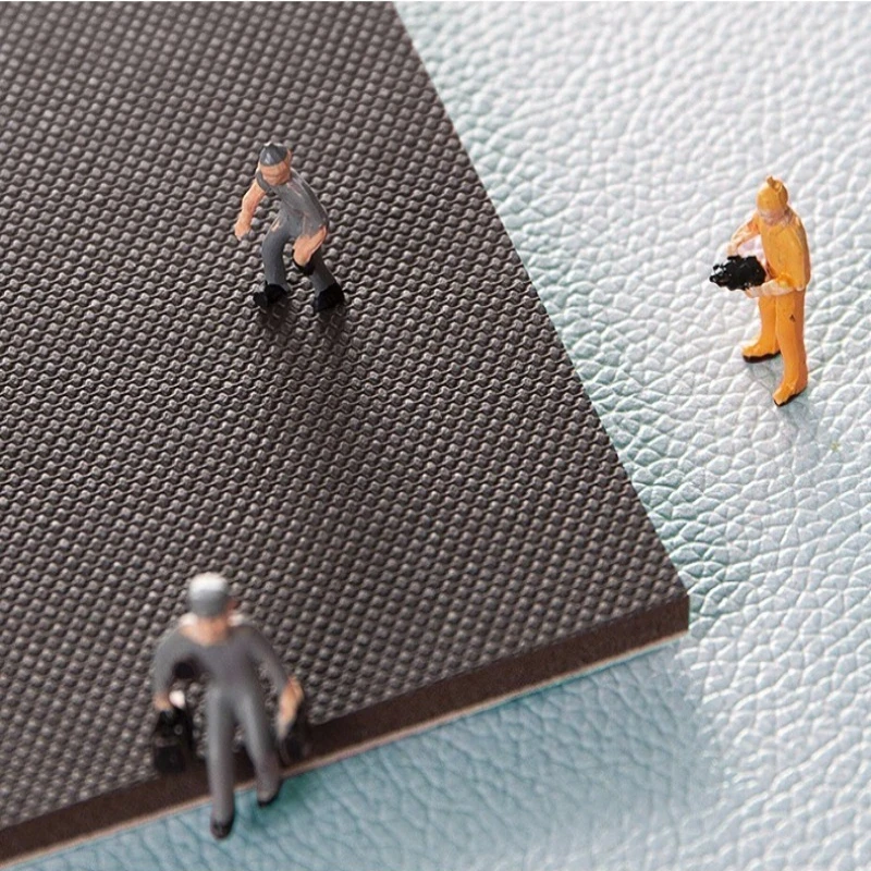 PVC Kitchen Floot Mat Modern Art Oil-proof Waterproof Easy-care Bathroom Soft Carpet Cratch-resistant Wear-resistant Balcony Rug