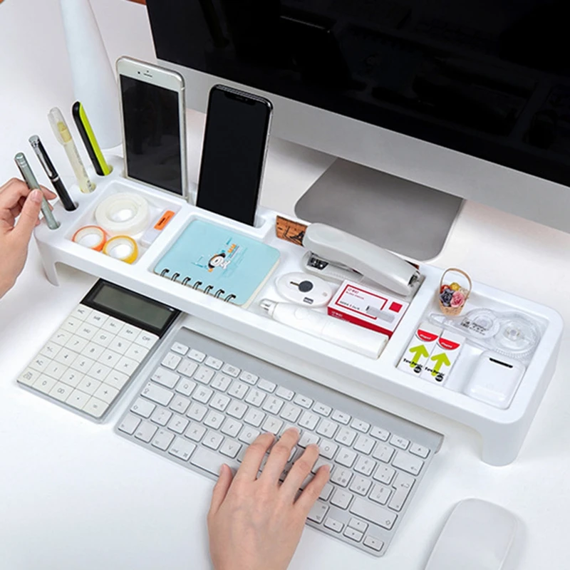 

Z5 Desk Organizer Table Desktop Storage Holder Keyboard Drawer Office Keyboard Storage Rack Home Stationery Storage Accessories