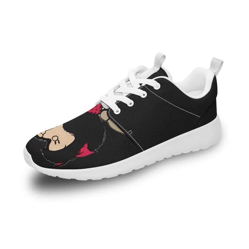 

Customized Mafalda DIY Design Women Tennis Athletic Sneakers Walking Jogging Wide Soft Lightweight Men Shoes Non-Slip Training F