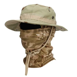 Camouflage Foldable Boonie Hat with Wide Brim - 60 (Sanda Camo)