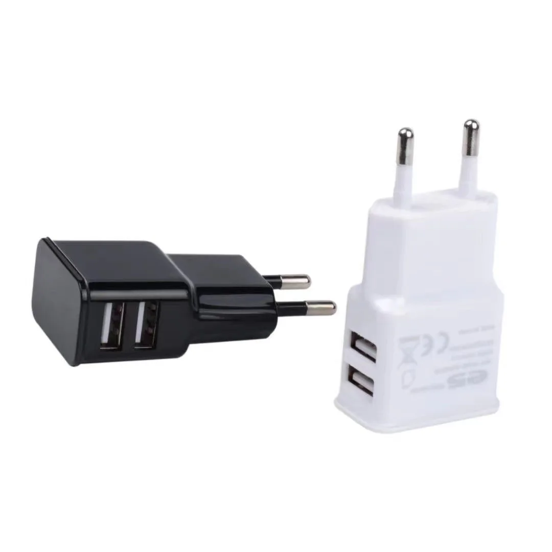 รูปสินค้า อะแดปเตอร์ชาร์จ USB 2 พอร์ต 5V 2A ชาร์จได้ทุกแบรนด์