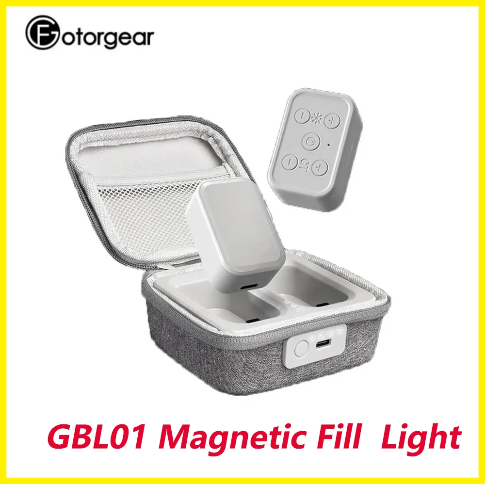 

Vectorgear GBL01 Magnetic Fill Light With Charging Box for DJI OM5 Zhiyun SMOOTH 4 5 Stabilizer Handheld Gimbals Accessory