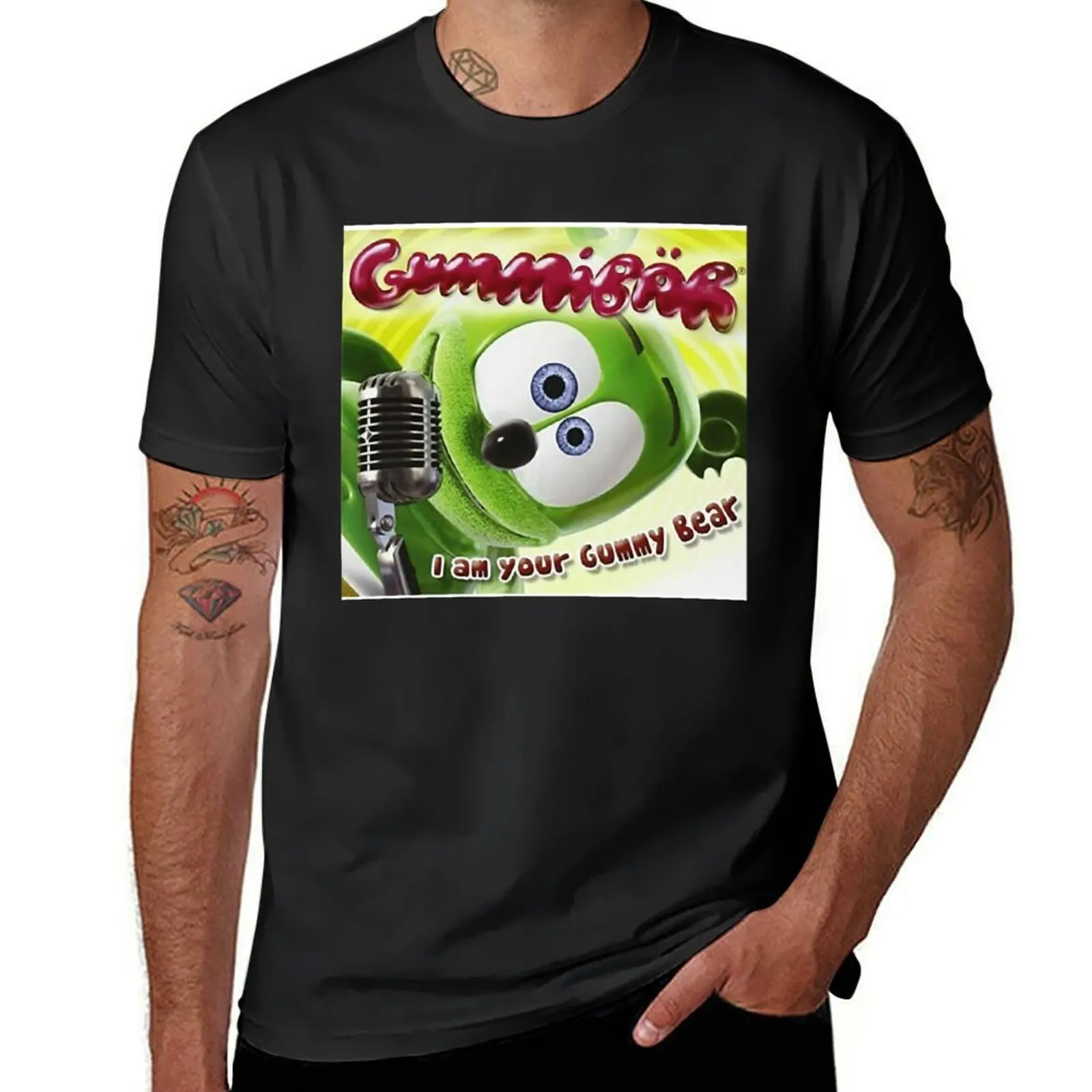

Gummibar i am your gummy bear T-Shirt Aesthetic clothing plain quick-drying quick drying plain t shirts men