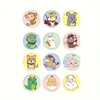 120pcs Vibrant Cartoon Waterproof Bandages  Breathable Self Adhesive Mini Round Wound Care For Kids  Adults Bandages For Kids 2