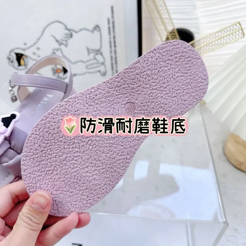 Sandales D'été ECELEN Pour Filles - Chaussures Princesse à Motif Dessin Animé - Semelle Souple