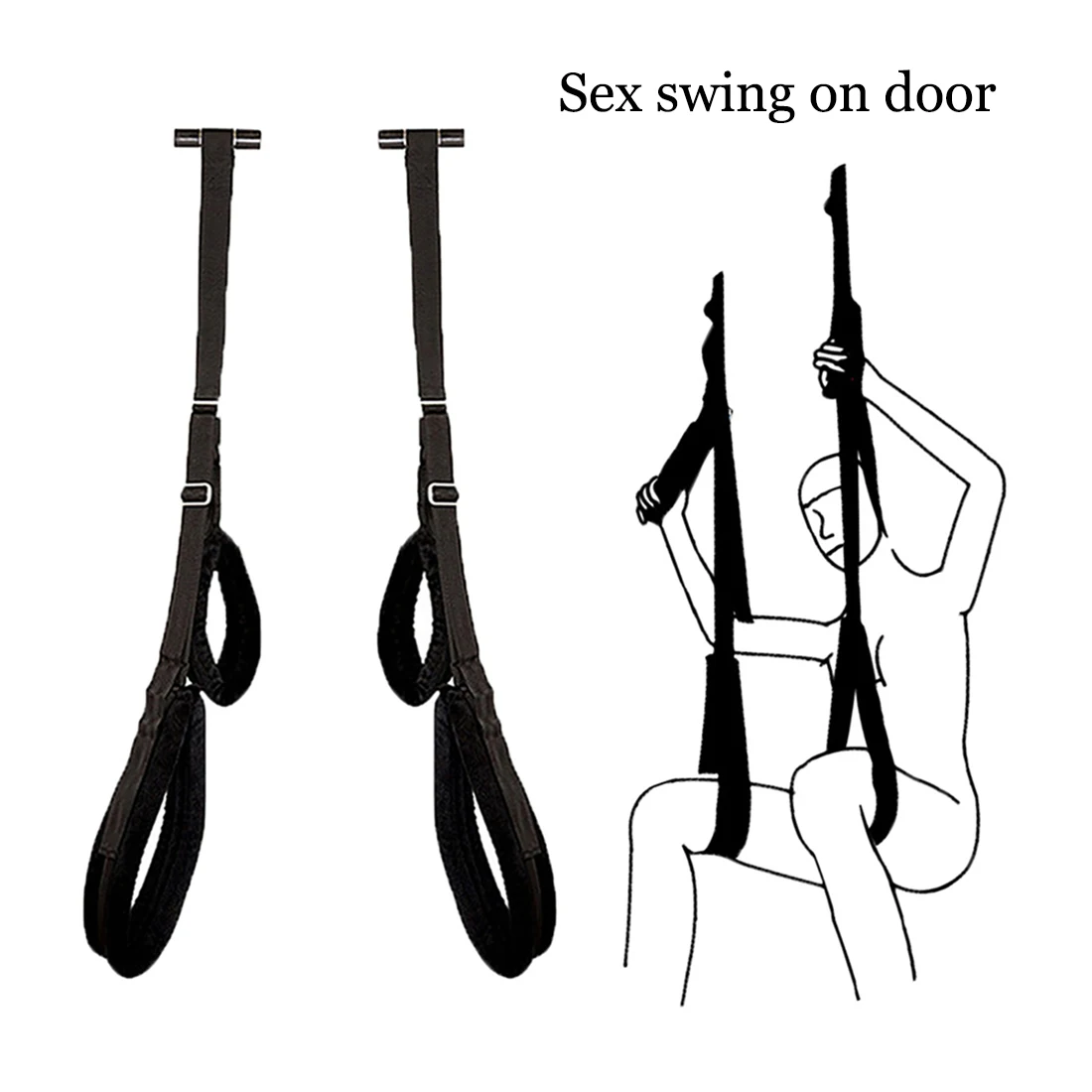 Sex Product BDSM Door Sex Swing Aldult Games Bondage Swing Open Legs Spreader for Women Toys for Fetish Couple Flirting