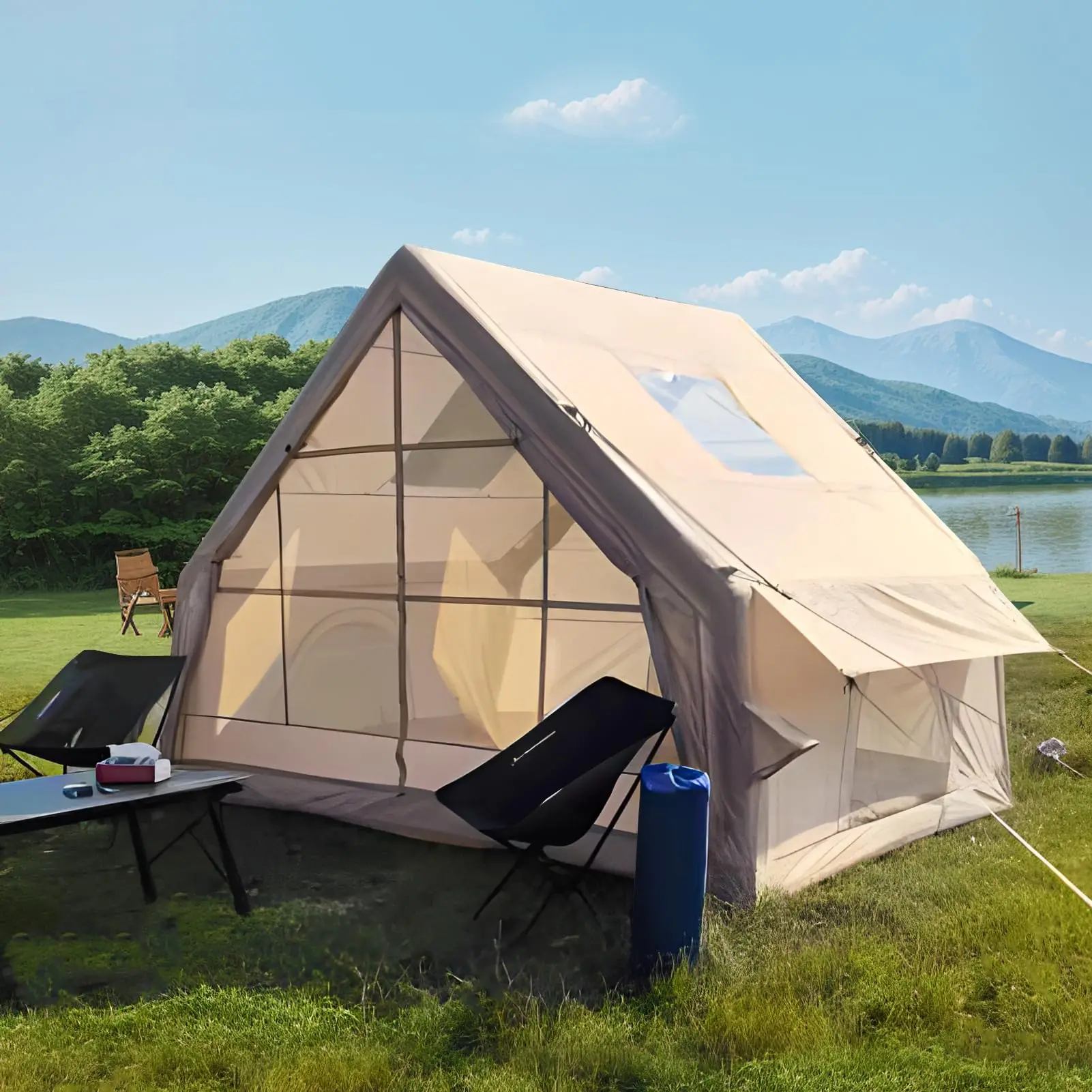 Large inflatable tent 5
