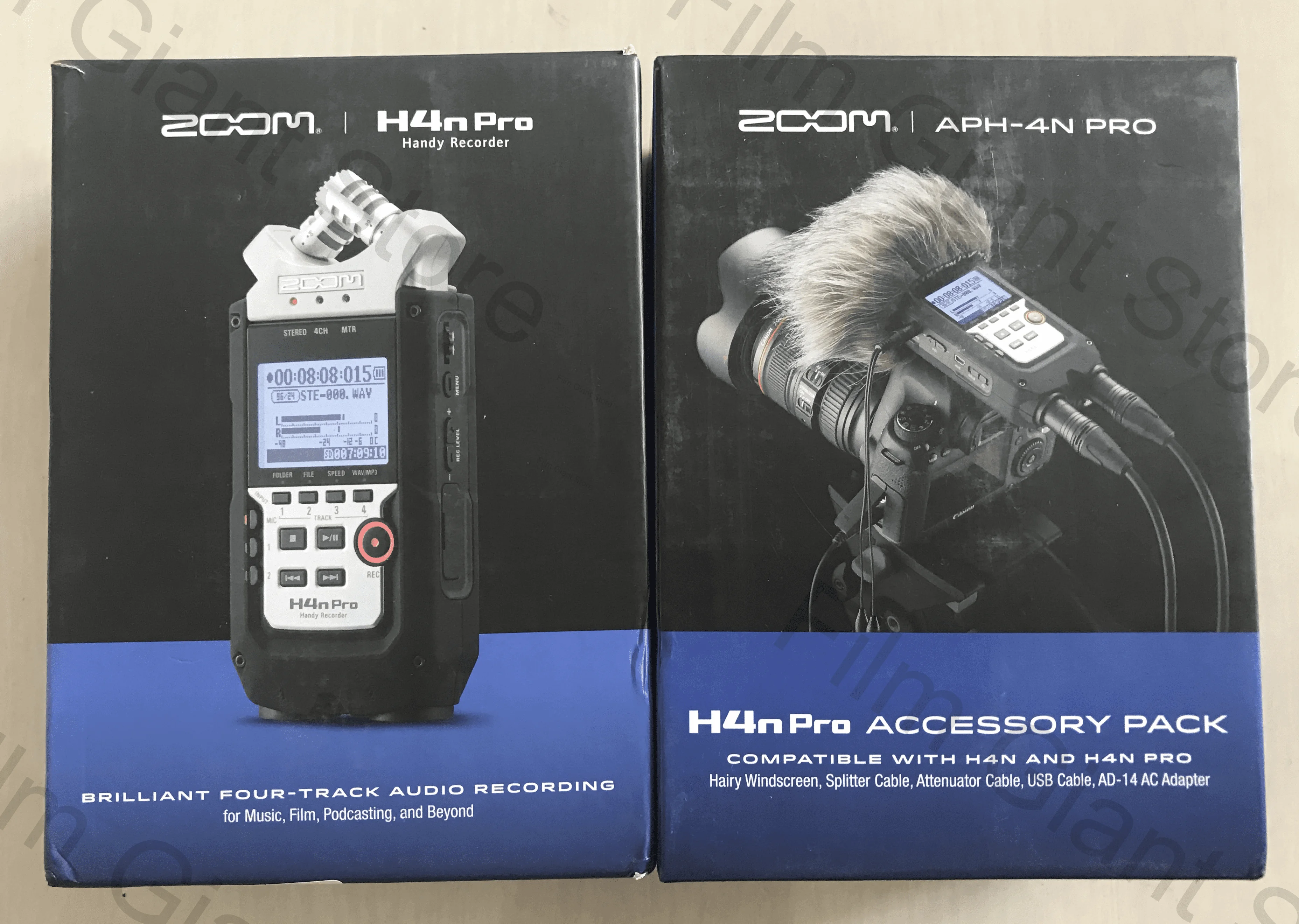 Zoom H4n Pro Black Four Track Audio Handy Recorder Recording Pen With X/y  Stereo Microphone For Music Film Interview Live Stream - Digital Voice  Recorders - AliExpress