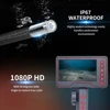 WDLUCKY 3.9mm 5inches Rotatable 360Degree Endoscope Mini Camera Borescope Waterproof IP67 6 LED Car Inspection Camera 2