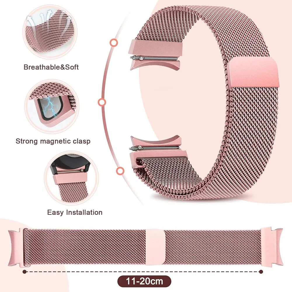 Magnetic Metal Strap - Comfortable Wristband for Smart Watches