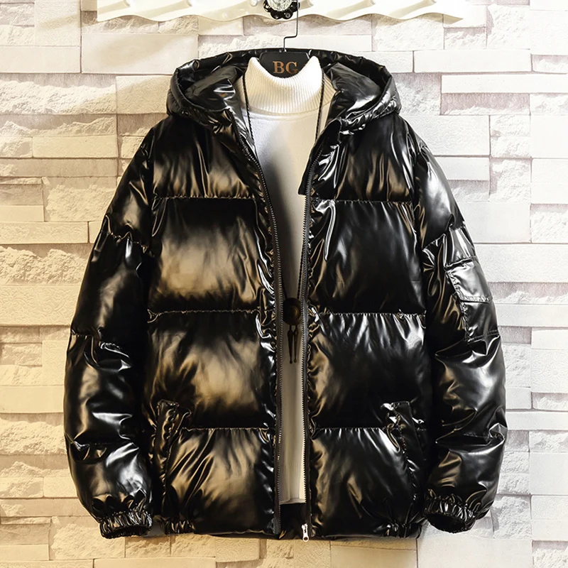 

2022 Autumn Winter Men Jacket Parkas Men's Thick Warm Snow Parka Detachable Hooded Overcoat Windbreaker New Warm Coats Q202