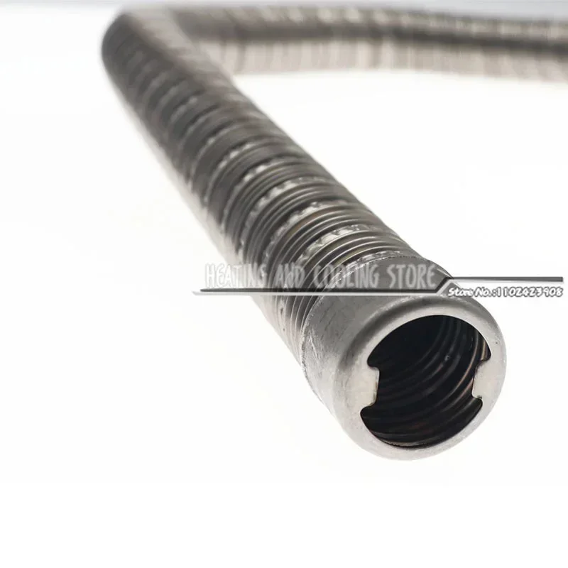 Diesel Heater Exhaust Pipe 60-300cm 22mm Double Layer Stainless Steel Tube Gas Vent Hose For Car Caravan Camper