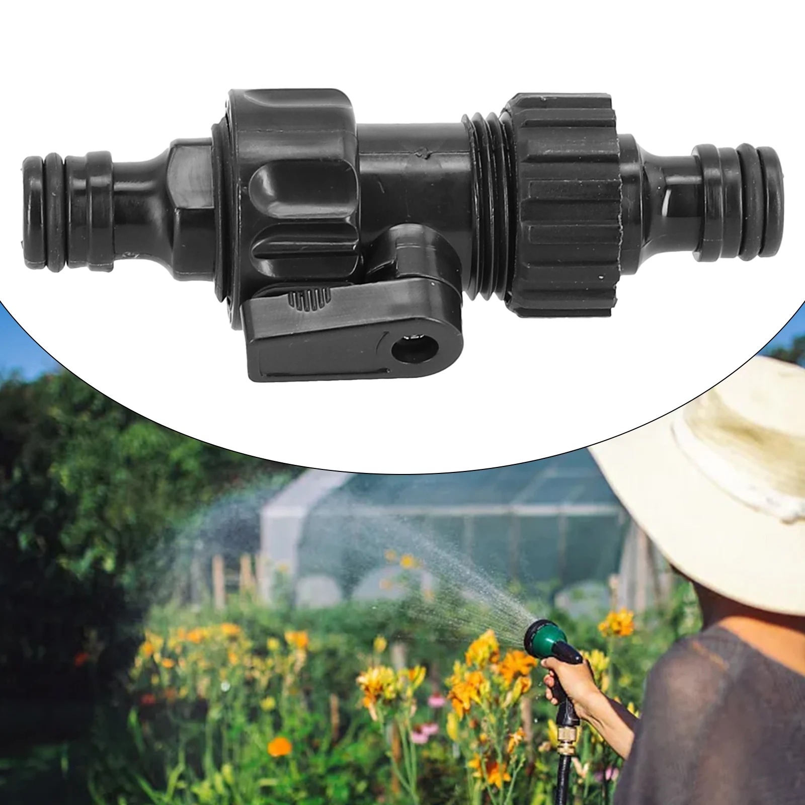 

Garden Hose Pipe Shut-Off Valve Hose Pipe Quick Connector Inline Tap 1/2\\\\\\\" Shut Off Valve For Gardening Irrigation