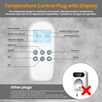 Инфракрасный обогреватель, настенная энергосберегающая нагревательная панель с термостатом для дома и офиса, 520 Вт/850 Вт/1050 Вт — изображение 5