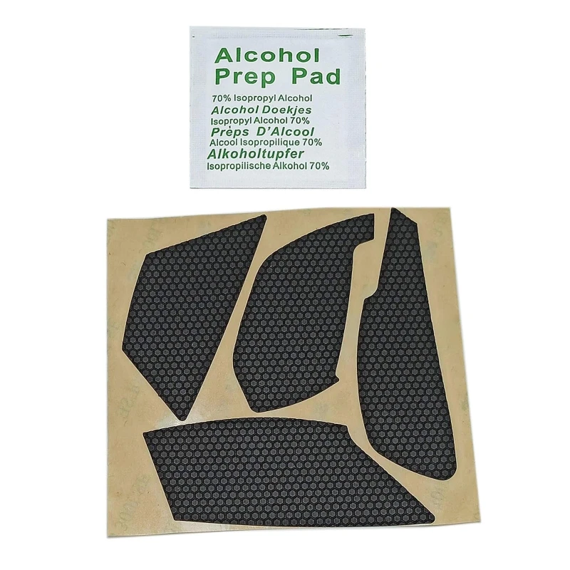 Patins Feitos à Mão da Pele do Rato do Suor da Suga do Deslizamento Não para a Fita Antiderrapante Autoadesiva do Aperto do Rato do Ultimate v2 v3 de Razer Basilisk