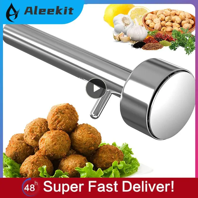 Gadget Per La Pressatura Della Carne Da Cucina Conveniente Macchina Per Polpette Ripiene In Acciaio Inossidabile Macchina Per Polpette Di Falafel Acce