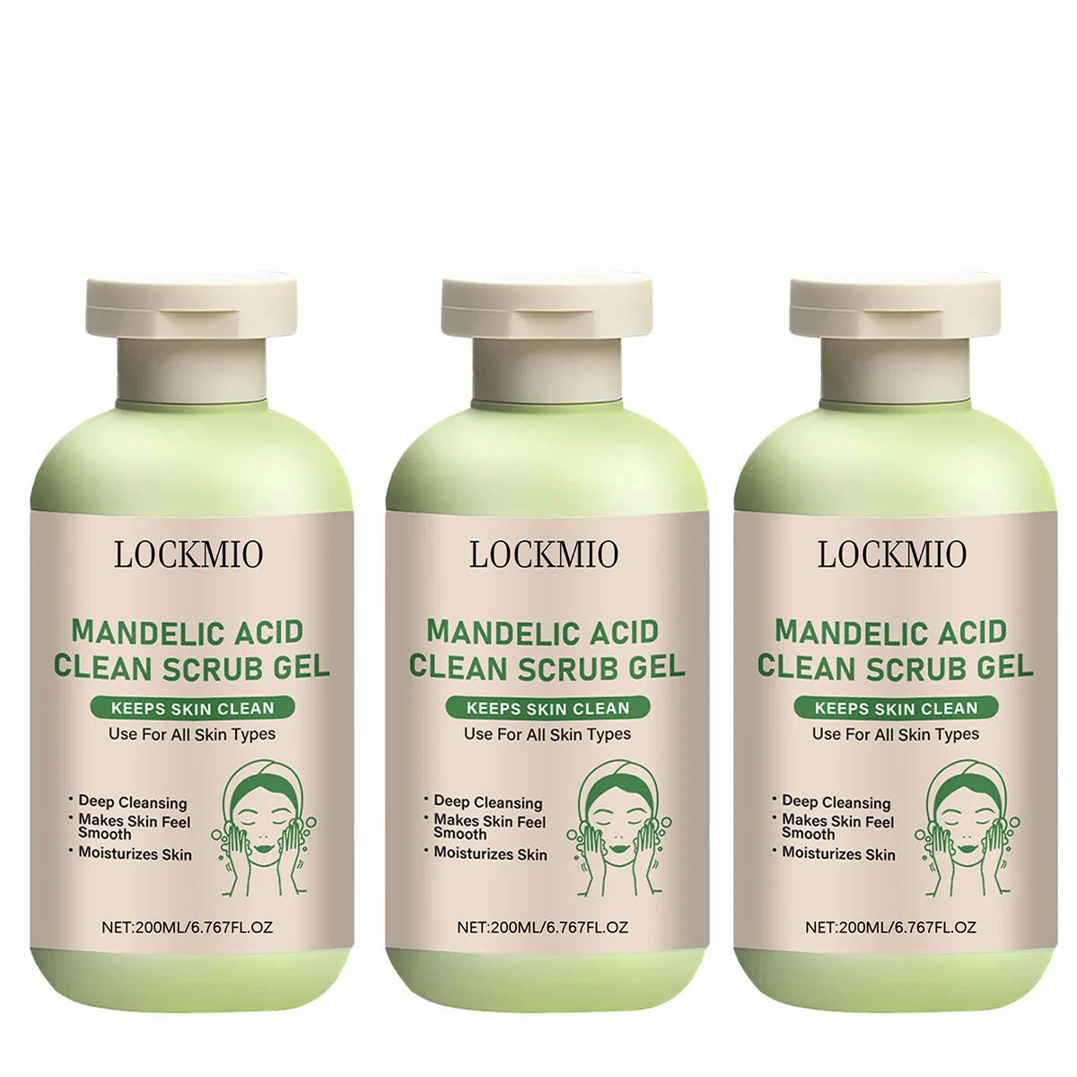 Revitalizing Exfoliating Facial Gel – Deep Cleanse & Nourish Skin