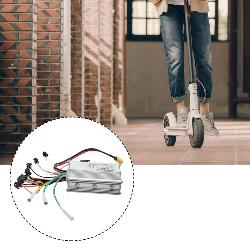 36V 19A Brushless Motor Controller +36-60V Dashboard Meter Kit For JP Electric Scooter Accessories