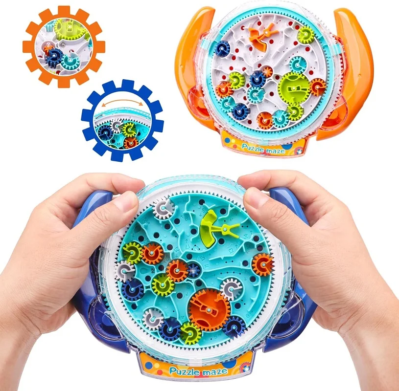 Mind Puzzles for Kids 3-5 Boys 3D Maze Puzzle Gravity Ball Game Children Educational Maze Ball Puzzle Toys for Kids Funny Gifts jigsaw puzzles wooden jigsaw puzzles wooden puzzle toys educational puzzles