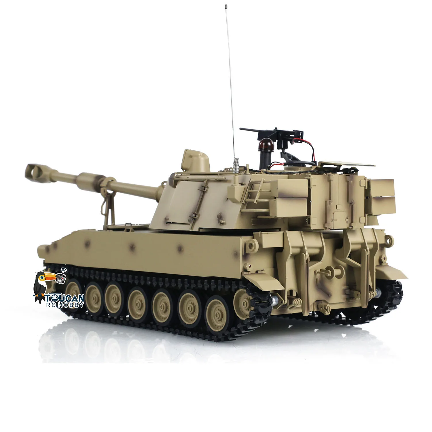 Toys 1/16 Tongde RC Tank M109A2 Self-propelled RTR Infantry Fighting Vehicle Radio Control Panzer Vehicle Cars for Boys TH24239 4