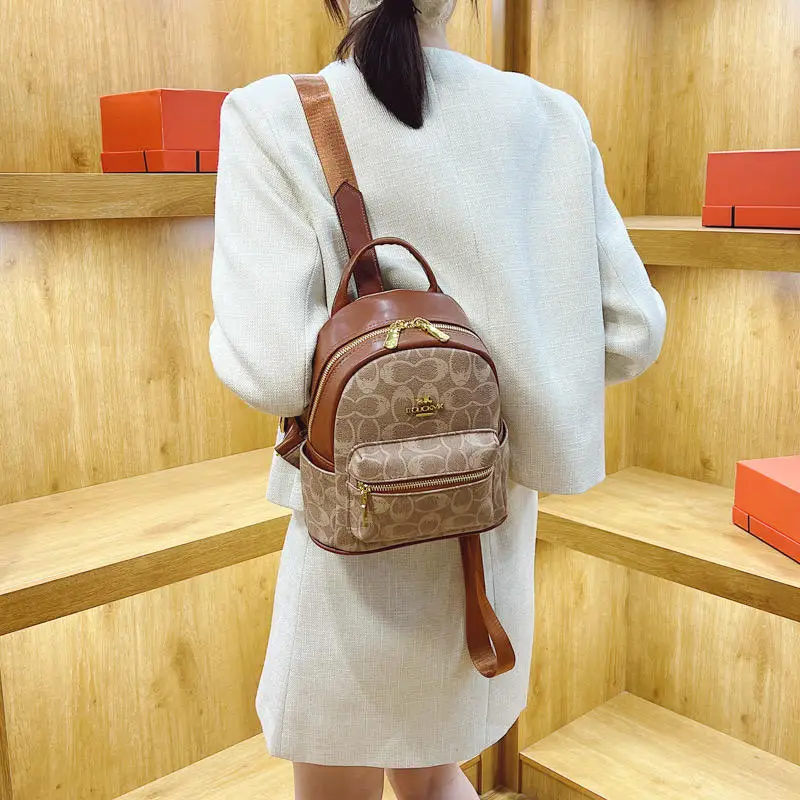 Women's Backpack Authentic Printed Bag Fashion Backpack Women's Mochila Casual Large Capacity Retro